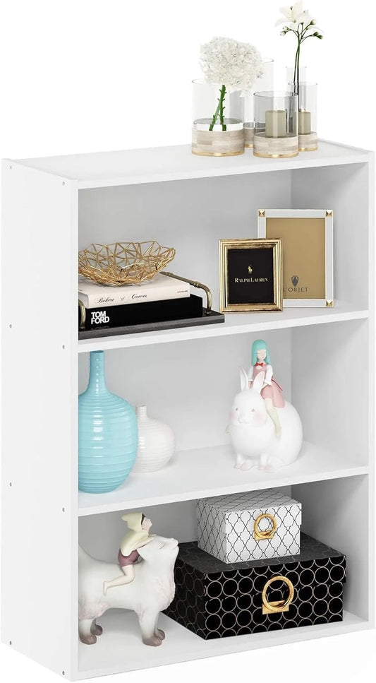 Grandwood 3-Tier Open Shelf Bookcase