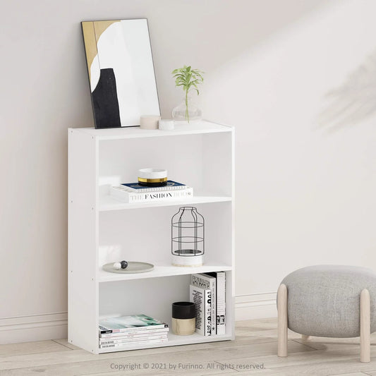 Grandwood 3-Tier Open Shelf Bookcase